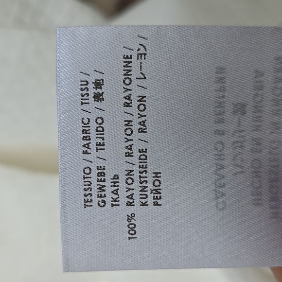 Stella McCartney Ivory Textured Fabric Size 40 - Picture 5 of 6